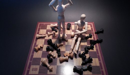 Mislukt schaakspel